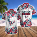 Houston Texans Tropical Hawaiian Fan Shorts Rodeo - Adult & Kids T-Shirts, Sweatshirts & Hoodies apparel design preview 1