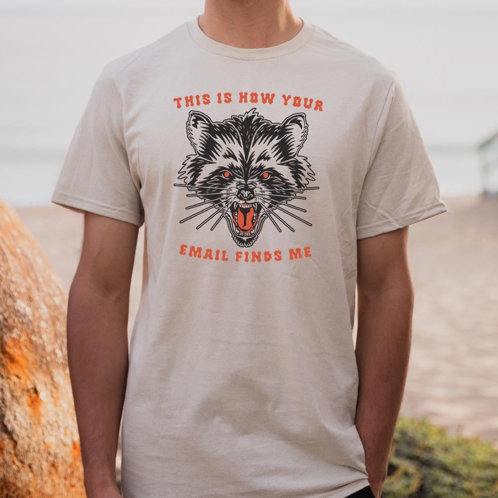How Your Email Finds Me - Adult & Kids T-Shirts, Sweatshirts & Hoodies apparel design preview 1