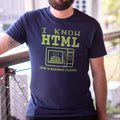 HTML - Adult & Kids T-Shirts, Sweatshirts & Hoodies apparel design preview 1
