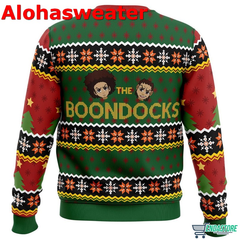 Huey Freeman The Boondocks Ugly Christmas Sweater - Holiday Gift product image 2