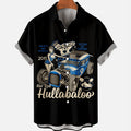 Hullaballo Car Men's All Over Letter Poster Print - Adult & Kids T-Shirts, Sweatshirts & Hoodies apparel design preview 1
