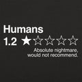 Humans Review - Adult & Kids T-Shirts, Sweatshirts & Hoodies apparel design preview 1