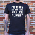 Hungry Apology - Adult & Kids T-Shirts, Sweatshirts & Hoodies apparel design preview 1