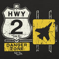 Highway 2 Danger Zone - Adult & Kids T-Shirts, Sweatshirts & Hoodies apparel design preview 1