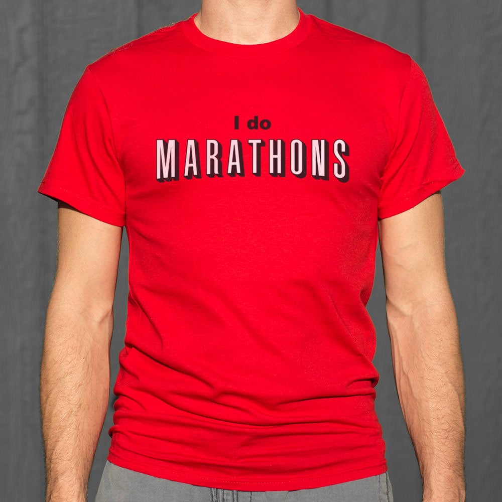 I Do Marathons - Adult & Kids T-Shirts, Sweatshirts & Hoodies apparel design preview 1