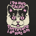 I Do Not Think Cat - Adult & Kids T-Shirts, Sweatshirts & Hoodies apparel design preview 1