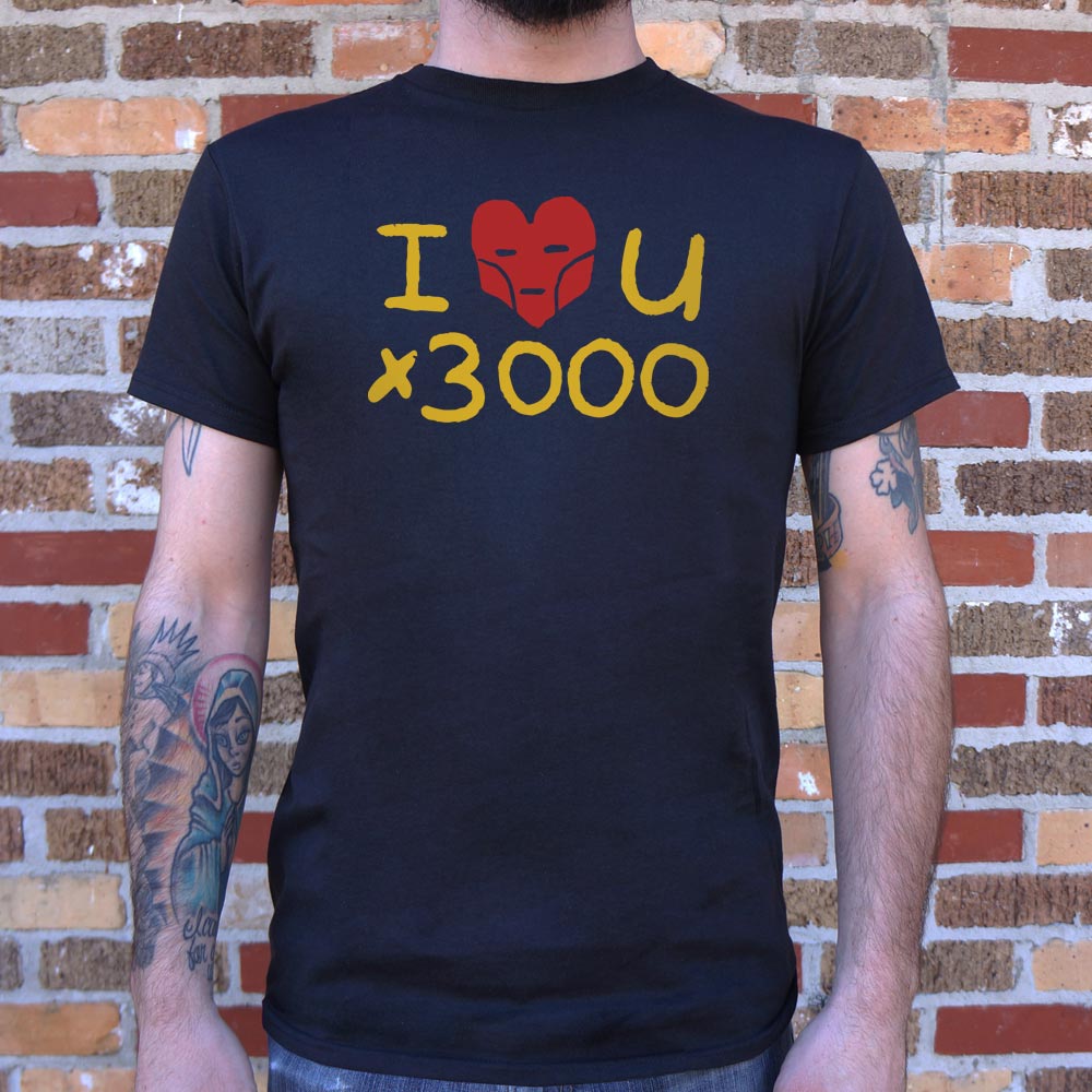 I Love U 3000 - Adult & Kids T-Shirts, Sweatshirts & Hoodies apparel design preview 1