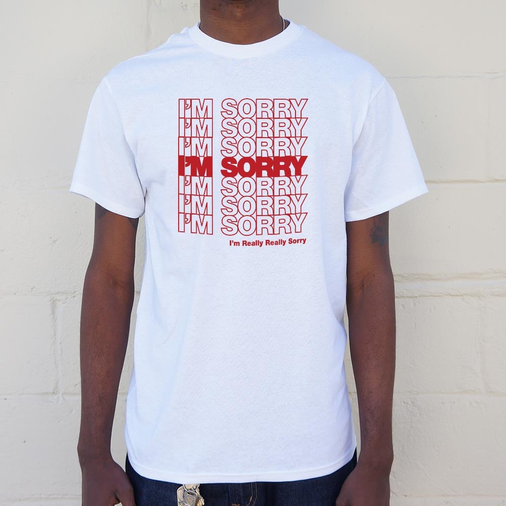 I'm Sorry Bag - Adult & Kids T-Shirts, Sweatshirts & Hoodies apparel design preview 1