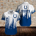 Indianapolis Colts Football Magic Pattern Hawaiian - Adult & Kids T-Shirts, Sweatshirts & Hoodies apparel design preview 1