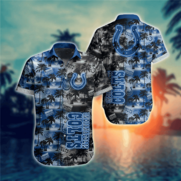 Indianapolis Colts Ocean Breeze Hawaiian - Adult & Kids T-Shirts, Sweatshirts & Hoodies apparel design preview 1