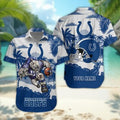 Indianapolis Colts Personalized Gridiron Warrior - Adult & Kids T-Shirts, Sweatshirts & Hoodies apparel design preview 1