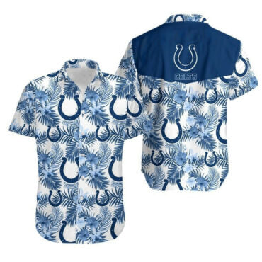 Indianapolis Colts Sunset Wave Paradise Hawaiian - Adult & Kids T-Shirts, Sweatshirts & Hoodies apparel design preview 1