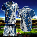 Indianapolis Colts Tropical Skeleton Hawaiian - Adult & Kids T-Shirts, Sweatshirts & Hoodies apparel design preview 1