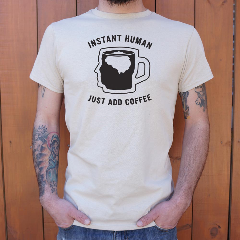 Just Add Coffee - Adult & Kids T-Shirts, Sweatshirts & Hoodies apparel design preview 1
