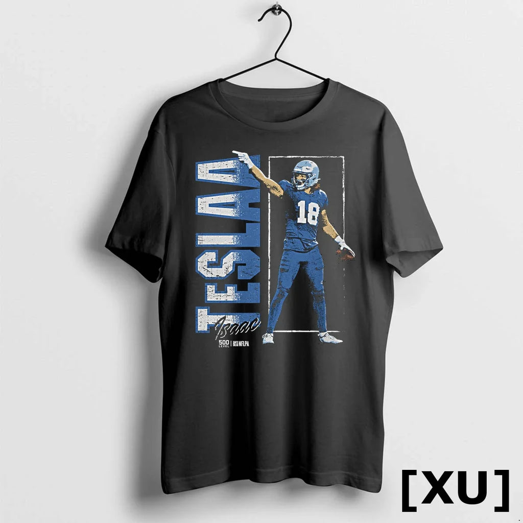 Isaac Teslaa Detroit Football 02 Sweater - Adult & Kids T-Shirts, Sweatshirts & Hoodies apparel design preview 1