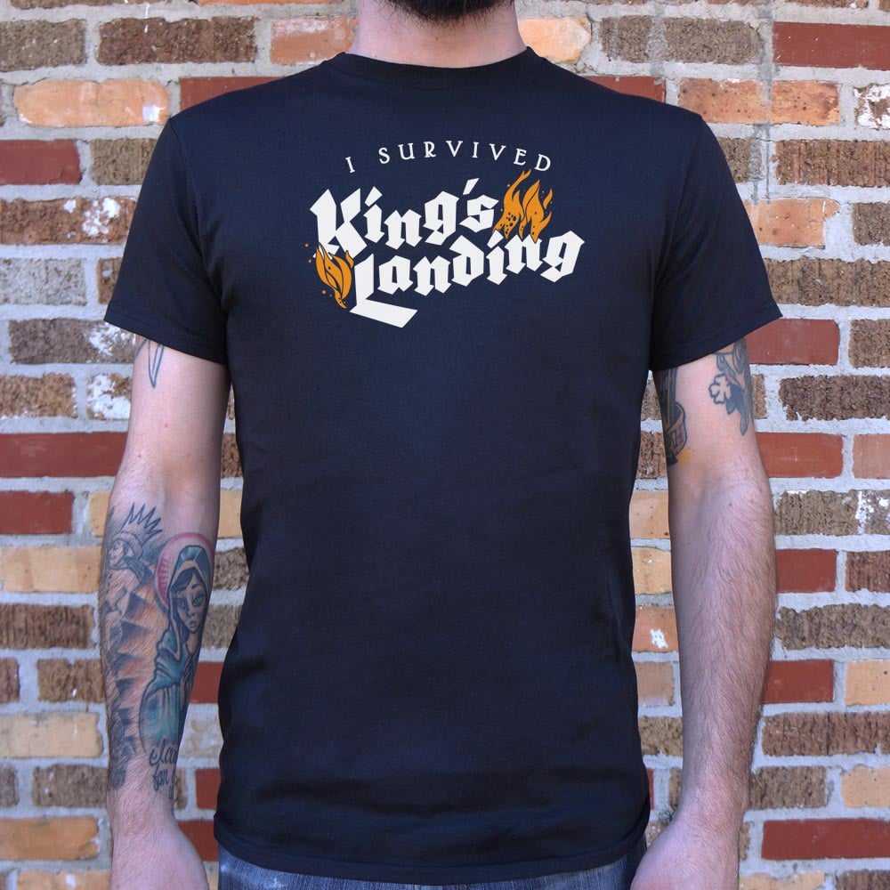 I Survived King's Landing - Adult & Kids T-Shirts, Sweatshirts & Hoodies apparel design preview 1