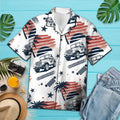 Jee Car Trendy Hawaiian On The Beach Black And White - Adult & Kids T-Shirts, Sweatshirts & Hoodies apparel design preview 1