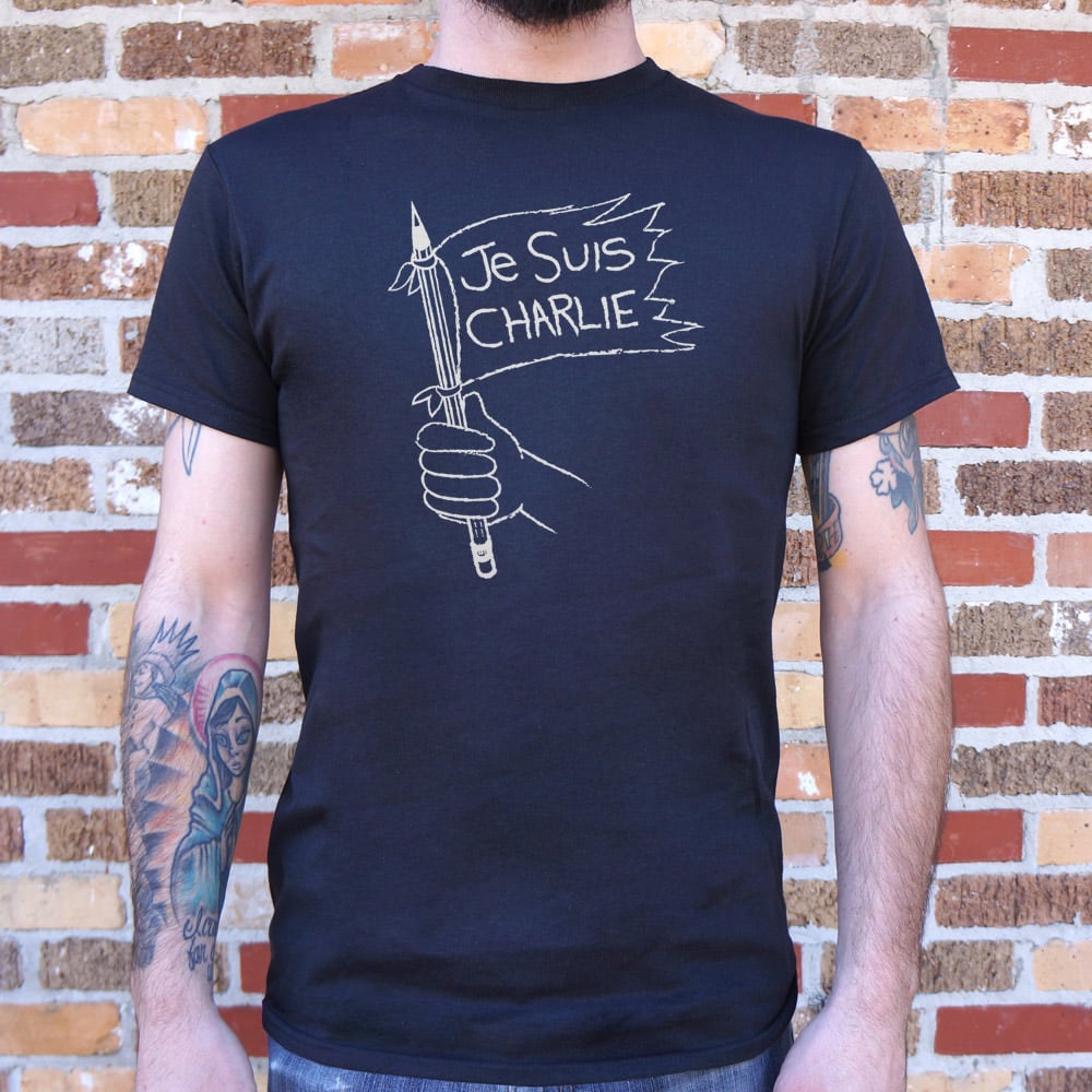 Je Suis Charlie - Adult & Kids T-Shirts, Sweatshirts & Hoodies apparel design preview 1