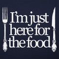Just Here For The Food - Adult & Kids T-Shirts, Sweatshirts & Hoodies apparel design preview 1