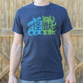 Kaiju Woodcut - Adult & Kids T-Shirts, Sweatshirts & Hoodies apparel design preview 1
