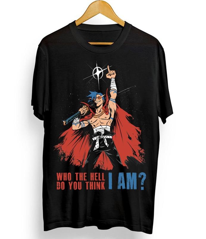 Kaminan New S 4XL Tengen Toppa Gurren Lagann Anime - Adult & Kids T-Shirts, Sweatshirts & Hoodies apparel design preview 1