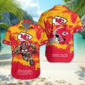 Kansas City Chiefs Personalized Gridiron Warrior - Adult & Kids T-Shirts, Sweatshirts & Hoodies apparel design preview 1