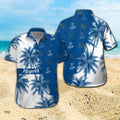 Kansas City Royals Short Sleeve Button Up Tropical - Adult & Kids T-Shirts, Sweatshirts & Hoodies apparel design preview 1
