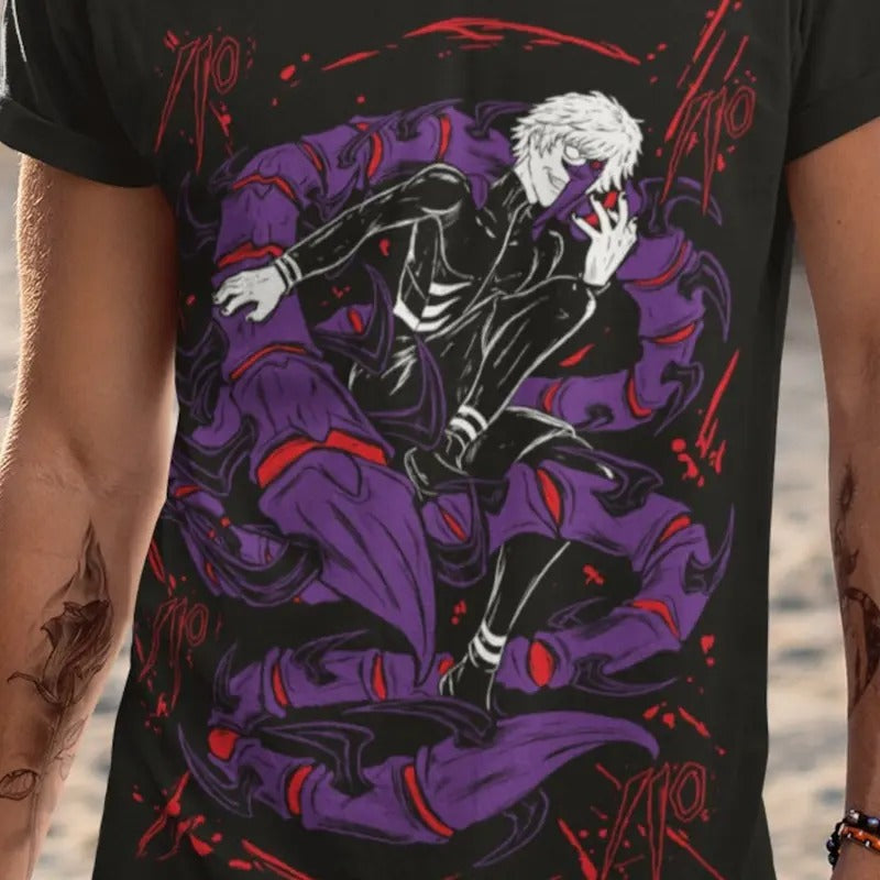 Ken Fire Streetwear Japan 100% Cotton Anime - Adult & Kids T-Shirts, Sweatshirts & Hoodies apparel design preview 1