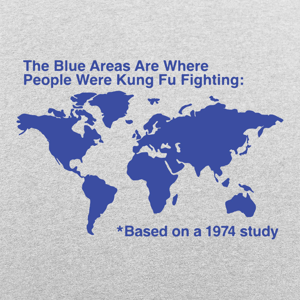 Kung Fu Map - Adult & Kids T-Shirts, Sweatshirts & Hoodies apparel design preview 1