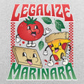 Legalize Marinara Full Color - Adult & Kids T-Shirts, Sweatshirts & Hoodies apparel design preview 1