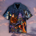 Lets Enjoy The Horror Christmas Night Hawaiian For - Adult & Kids T-Shirts, Sweatshirts & Hoodies apparel design preview 1