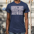 Liberty Versus Safety - Adult & Kids T-Shirts, Sweatshirts & Hoodies apparel design preview 1