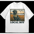 Local Boy Active Days Casual Vintage 90s - Adult & Kids T-Shirts, Sweatshirts & Hoodies apparel design preview 1