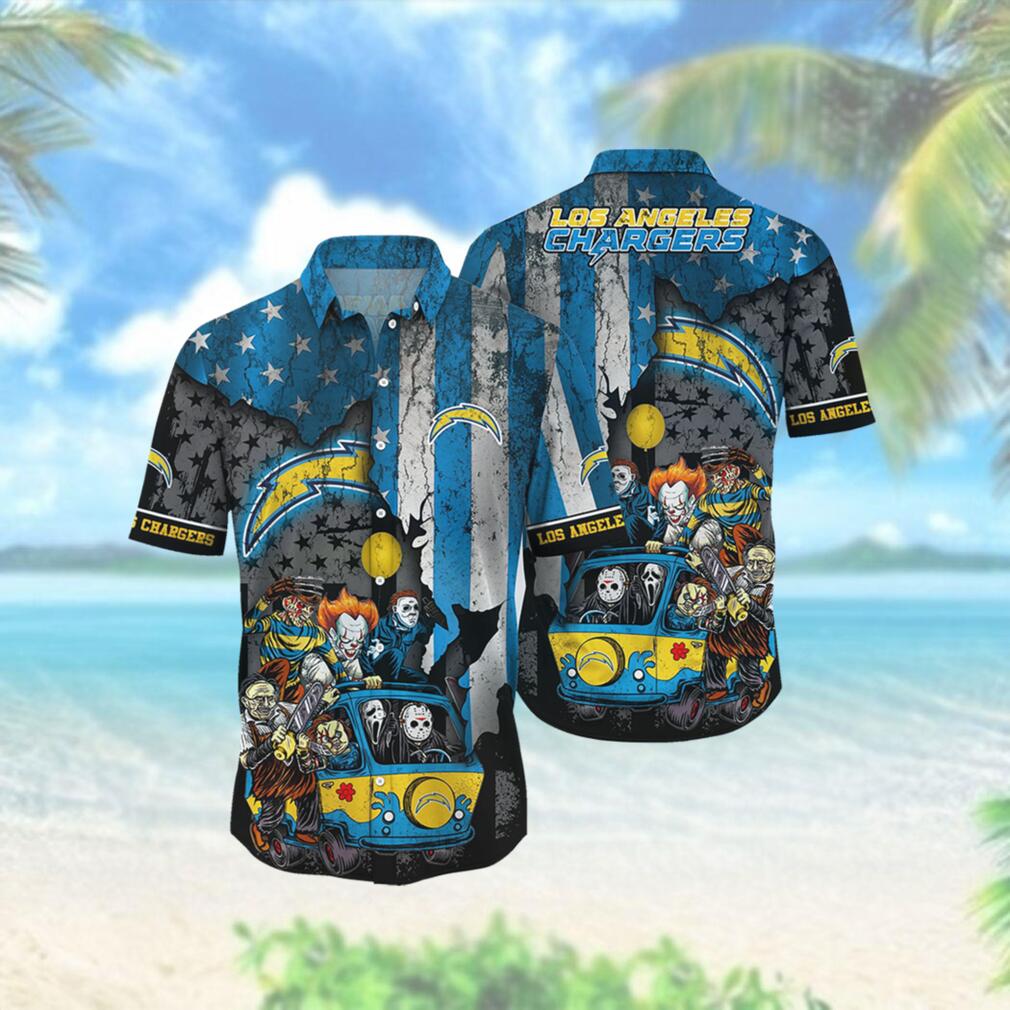 Los Angeles Chargers Hawaiian Style Hot Trending - Adult & Kids T-Shirts, Sweatshirts & Hoodies apparel design preview 1