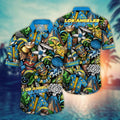 Los Angeles Chargers Tiki Island Hawaiian - Adult & Kids T-Shirts, Sweatshirts & Hoodies apparel design preview 1