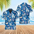Los Angeles Dodgers All-Star Icons Hawaiian - Adult & Kids T-Shirts, Sweatshirts & Hoodies apparel design preview 1