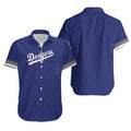 Los Angeles Dodgers Classic Blue Hawaiian - Adult & Kids T-Shirts, Sweatshirts & Hoodies apparel design preview 1