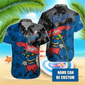 Los Angeles Dodgers Custom Tiki Surfer Hawaiian - Adult & Kids T-Shirts, Sweatshirts & Hoodies apparel design preview 1