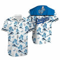 Los Angeles Dodgers Island Vibes Hawaiian - Adult & Kids T-Shirts, Sweatshirts & Hoodies apparel design preview 1