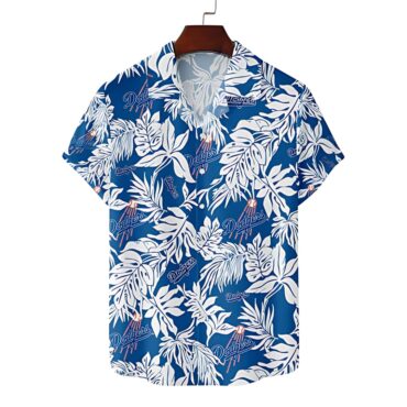 Los Angeles Dodgers Jungle Leaf Hawaiian - Adult & Kids T-Shirts, Sweatshirts & Hoodies apparel design preview 1