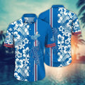 Los Angeles Dodgers Tropical Hibiscus Hawaiian - Adult & Kids T-Shirts, Sweatshirts & Hoodies apparel design preview 1