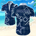 Love Dallas Cowboys Team Hawaiian Design - Adult & Kids T-Shirts, Sweatshirts & Hoodies apparel design preview 1