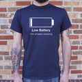 Low Battery - Adult & Kids T-Shirts, Sweatshirts & Hoodies apparel design preview 1