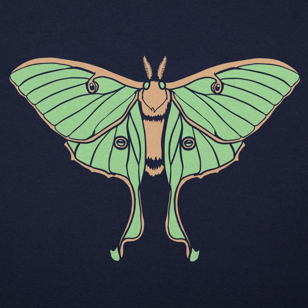 Luna Moth - Adult & Kids T-Shirts, Sweatshirts & Hoodies apparel design preview 1