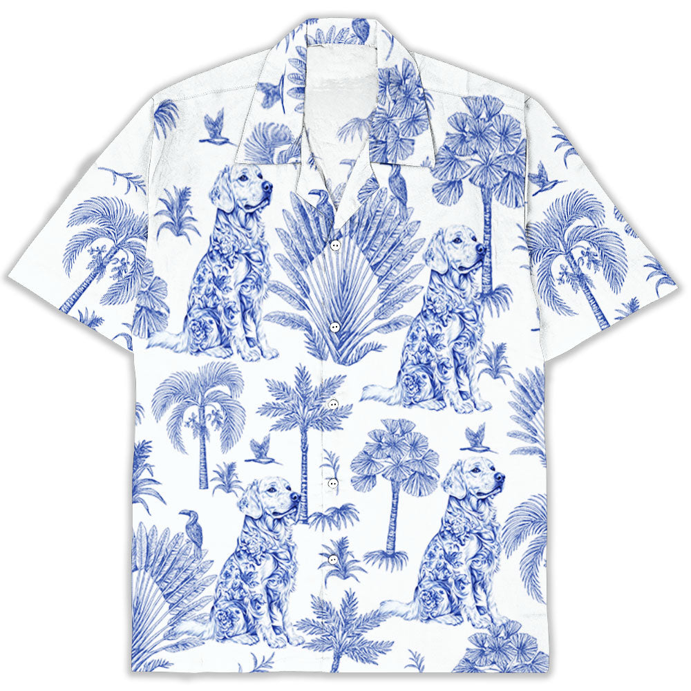 Toile Dog Pattern Personalized Custom Hawaiian - Adult & Kids T-Shirts, Sweatshirts & Hoodies apparel design preview 1