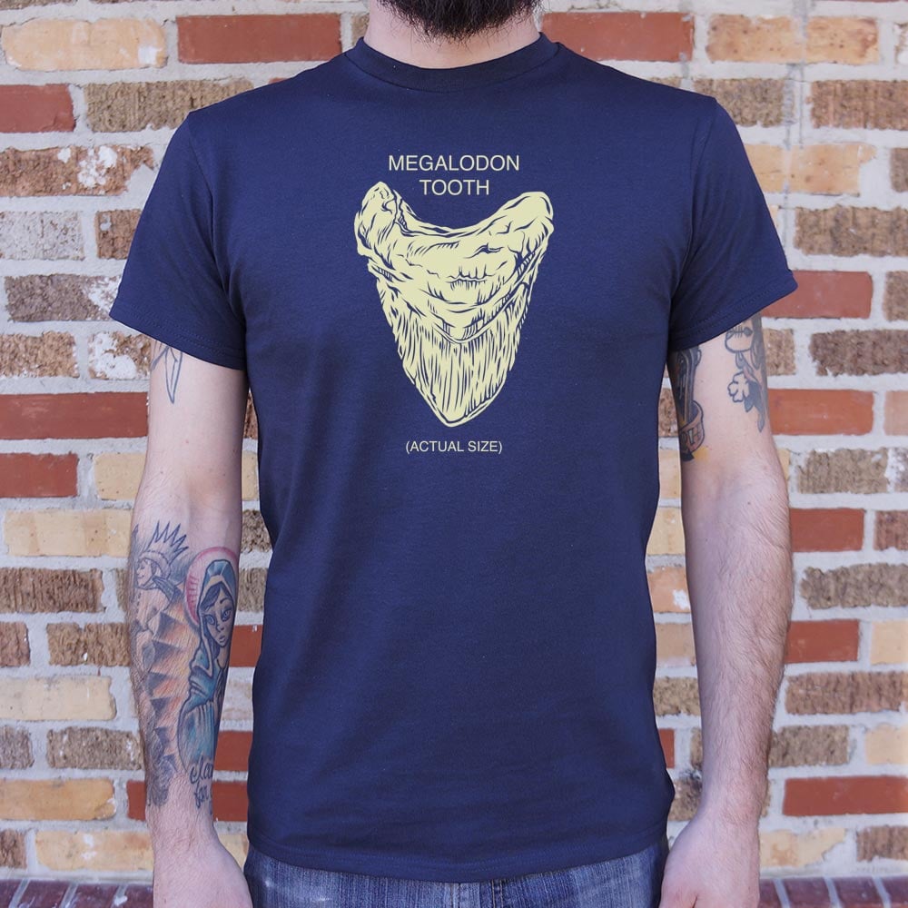 Megalodon Tooth - Adult & Kids T-Shirts, Sweatshirts & Hoodies apparel design preview 1