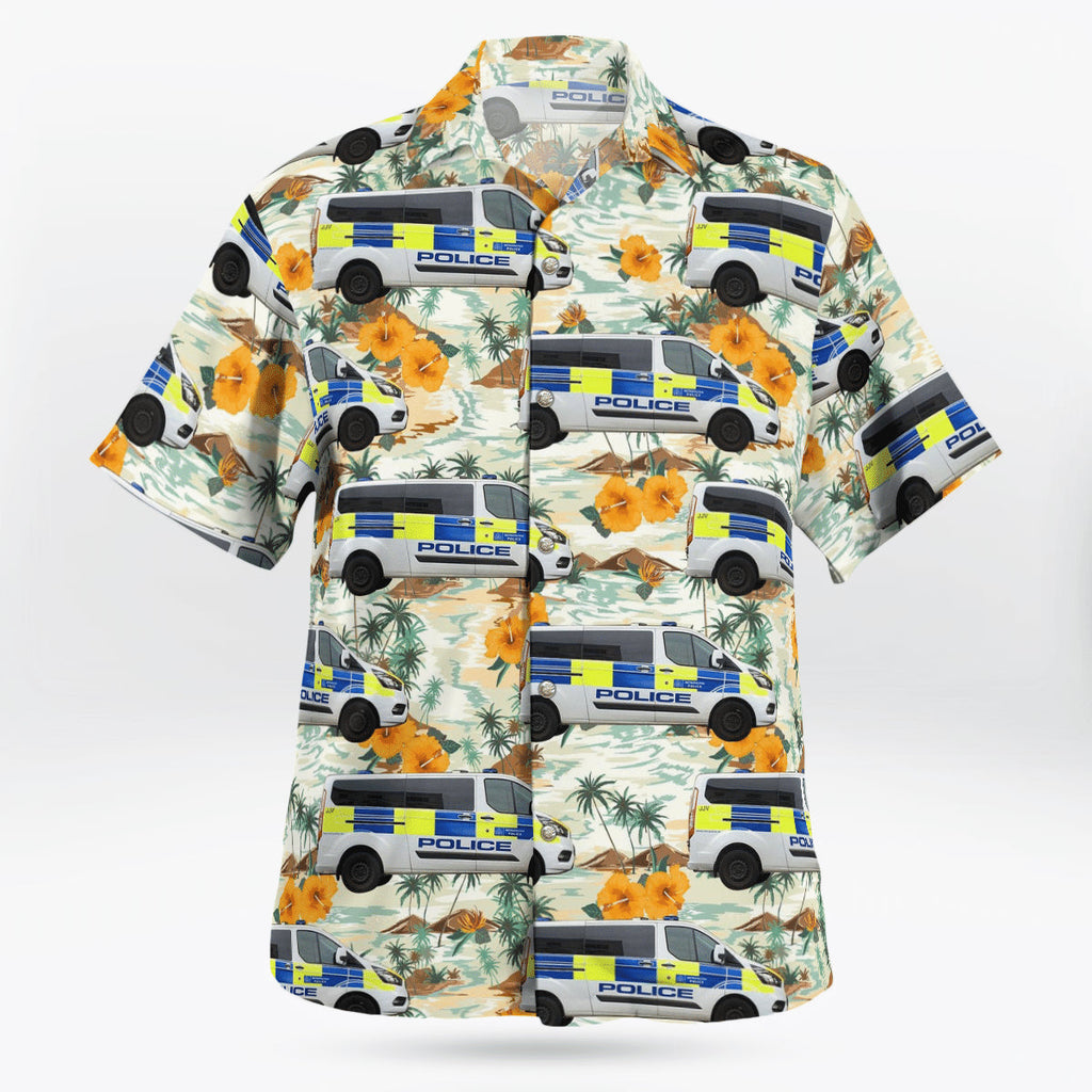 Metropolitan Police Service Ford Transit Hawaiian - Adult & Kids T-Shirts, Sweatshirts & Hoodies apparel design preview 1