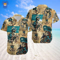 Miami Dolphins Pirates Fans Skull Hawaiian - Adult & Kids T-Shirts, Sweatshirts & Hoodies apparel design preview 1