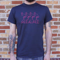 Miami Flamingos - Adult & Kids T-Shirts, Sweatshirts & Hoodies apparel design preview 1