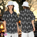 Michael Myers Knife Nightmare Over Horror Hawaiian - Adult & Kids T-Shirts, Sweatshirts & Hoodies apparel design preview 1